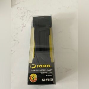 RBRL Black Folding Security Lock